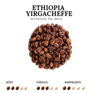 Etiopia Yirgacheffe laatukahvi