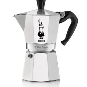 Bialetti Moka Rainbow - mutteripannu, 6 kuppia (vaaleansininen)